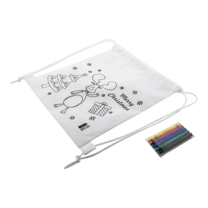 Colouring Christmas drawstring bag - AP800035 (ANDA#01)